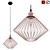 Wire Cage Pendant Light 3D model small image 12