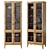 Sleek 454 Display Cabinet 3D model small image 1