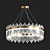 Sparkling Crystal Chandelier 3D model small image 1