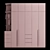 Contemporary Bedroom Wardrobe 3D model small image 3