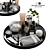 Luxury Men's Grooming Decor Set 3D model small image 1