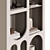 Contemporary Pine Bookcase: Archy La Redoute 3D model small image 3