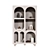 Contemporary Pine Bookcase: Archy La Redoute 3D model small image 4