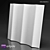 Afina Big 3D Gypsum Panel - Stunning Design Elements 3D model small image 1