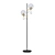 Elegant Spherical Glass Floor Lamp 3D model small image 2