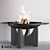 Premium Fire Pit Bowl: S80 Cast Iron 3D model small image 1