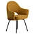 Knoll Saarinen Metal Armchair, Elegant and Functional 3D model small image 4