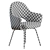 Knoll Saarinen Metal Armchair, Elegant and Functional 3D model small image 5
