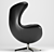 Modern Egg Chair: Stylish and Comfortable 3D model small image 4