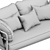 Can HAY Komfortowy Fotel Sofa: Luksusowy, Dwuosobowy 3D model small image 5