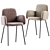 Elegant Leda Chair: Comfort & Style 3D model small image 1