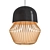 Bamboo Pendant Lamp: ANEMOS 3D model small image 1