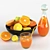 Fruit Set: Oranges, Lemons & Juice 3D model small image 3