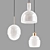 Modern Honeycomb Pendant Lamp 3D model small image 1