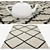 Versatile Rug Set: 6 Stunning Designs 3D model small image 3