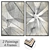 Stunning Wall Art Set with Versatile Frames 3D model small image 1