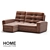Cozy Lounge Sofa: 179x242x106 cm 3D model small image 4