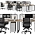 Versatile Office Furniture Solution 3D model small image 1