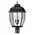 Mystic Black Quoizel Bain Outdoor Lantern 3D model small image 1