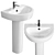 Elegant BelBagno Marino BB105L 3D model small image 1