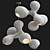 Rogan Pendant Light: Sculptural Elegance 3D model small image 2