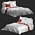 Luxury Dream Bed Linen Set 3D model small image 1