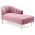 Luxurious Allier Velvet Chaise 3D model small image 1