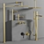 Fantini Nostromo Small Taps & Showers 3D model small image 1