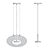 INGARA Pendant LED Lamp 3D model small image 3