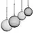 Modern Glass Ball Pendant Light 3D model small image 5