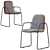 Sleek Manutti Loop Chair: Modern Design & Comfort 3D model small image 1