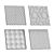 Embossed Glass Texture Set 3D model small image 7