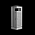 Modern Trash Can Nora 3D model small image 3