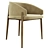 Modern Frank Chair: High-Quality Design 3D model small image 1