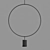 HANNIKEN 2013: Stylish Centimeter-Sized Ø 29,5 × 47 cm Lamp 3D model small image 2