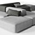 LEMA Cloud: Italian Sectional Sofa 3D model small image 4