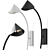 Capuccina Wall Lamp: Elegant and Versatile 3D model small image 1