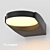 Sleek Wall Sconce with Rotating Optics 3D model small image 4