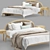 Modern Roselle Bed: Stylish and Comfortable 3D model small image 1