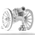 Medieval Pound Howitzer: Authentic Artillery Replica 3D model small image 5