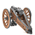 Medieval Pound Howitzer: Authentic Artillery Replica 3D model small image 8