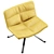 Elegant Swivel Lounge Chair | Tonon Wave Soft 3D model small image 4