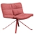 Elegant Swivel Lounge Chair | Tonon Wave Soft 3D model small image 6