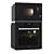 Beko Oven & Microwave Combo: MGB25333BG BIM24400ZGCS 3D model small image 1