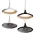 Nordic Macaron Pendant Lamp: Industrial Design with Vintage Twist 3D model small image 4