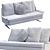 Modern Luxury Sofa by Minotti 3D model small image 5