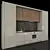 Complete Kitchen Set - Gas Hob, Sink & Cooker Hood 3D model small image 4