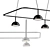 Sleek Cupolina | Adjustable Hanging Lamp 3D model small image 5