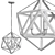 Modern Diamond Prism Lantern 3D model small image 3