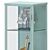 Modern Glass Door Cabinets for Stylish Storage 3D model small image 2